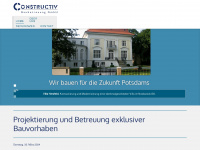 constructiv.com Webseite Vorschau
