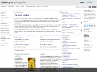 wikilengua.org Webseite Vorschau