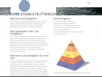 core-energetics.de Webseite Vorschau