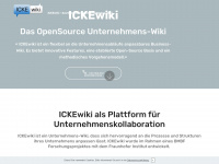 ickewiki.de Webseite Vorschau