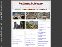 kathedralen.net Webseite Vorschau