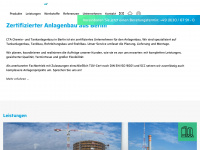 cta-tankbau.de Webseite Vorschau