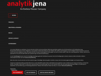 analytik-jena.de Webseite Vorschau