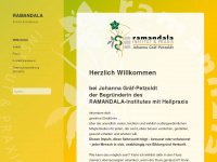 ramandala.de Webseite Vorschau