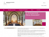 petrus-giesensdorf.de Webseite Vorschau
