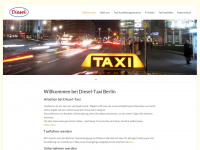 diesel-taxi.de Webseite Vorschau
