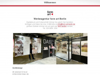 form-art-berlin.de Webseite Vorschau