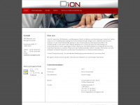 dion-management.de Webseite Vorschau