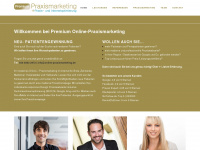 online-praxismarketing.de Webseite Vorschau