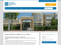 marienkrankenhaus-berlin.de Webseite Vorschau