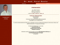 dr-basler-berlin.de Webseite Vorschau