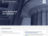 richterbund-saar.de Webseite Vorschau