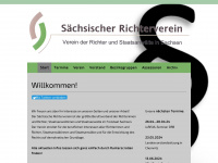 richtervereinsachsen.de Webseite Vorschau