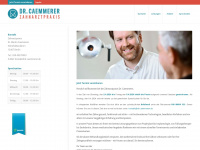 dr-caemmerer.de Webseite Vorschau
