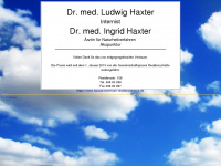 dr-haxter.de Webseite Vorschau
