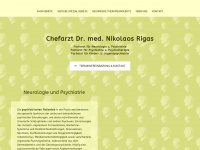 dr-rigas.de Webseite Vorschau