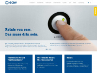 eaw-relaistechnik.de Webseite Vorschau