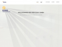 ebk-gmbh.de Webseite Vorschau