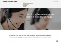 eder-partner.de Webseite Vorschau