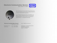 elcom-service.de Webseite Vorschau