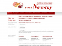 elektro-nowotny.de Webseite Vorschau