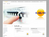 el-sol-tec.de Webseite Vorschau