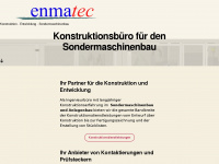 enmatec.de Webseite Vorschau