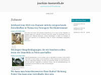 joachim-lauenroth.de Webseite Vorschau