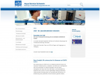 aqsn.de Webseite Vorschau