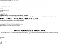 movavi.com Webseite Vorschau