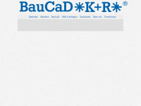 baucad.de Webseite Vorschau