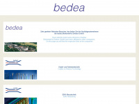 bedea.com Webseite Vorschau