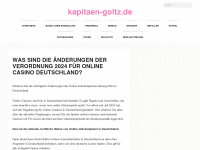 kapitaen-goltz.de Webseite Vorschau
