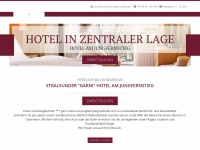 hotel-am-jungfernstieg.de Webseite Vorschau