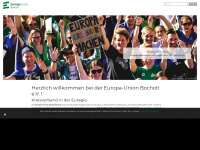 europa-union-bocholt.de Webseite Vorschau