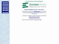 europa-union-mk.de Webseite Vorschau
