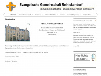 gemeinschaft-reinickendorf.de Webseite Vorschau