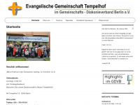 gemeinschaft-tempelhof.de Webseite Vorschau