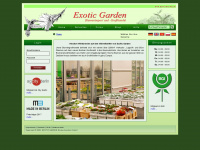 exoticgarden.de Webseite Vorschau