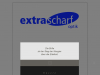 extrascharf-optik.de Webseite Vorschau