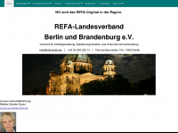 refa-berlin.de Webseite Vorschau