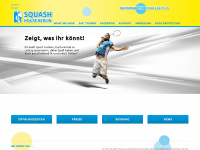 squash-house.de Webseite Vorschau