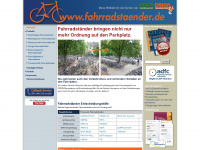 fahrradstaender.de Webseite Vorschau