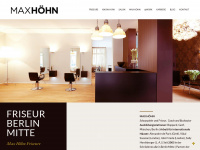 maxhoehn.de Webseite Vorschau