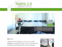 buero20.org Webseite Vorschau
