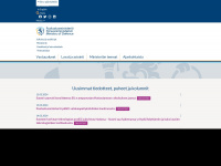 defmin.fi Webseite Vorschau