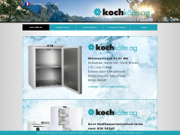 koch-kaelte.ch Webseite Vorschau