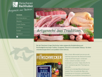 fleischerei-bachhuber.de Webseite Vorschau
