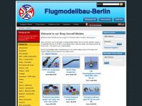 flugmodellbau-berlin.com Webseite Vorschau