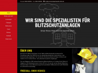 fmblitzschutzanlagenbau.de Webseite Vorschau